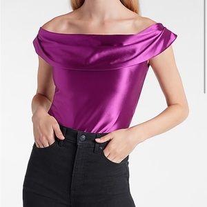 Off the shoulder body suit